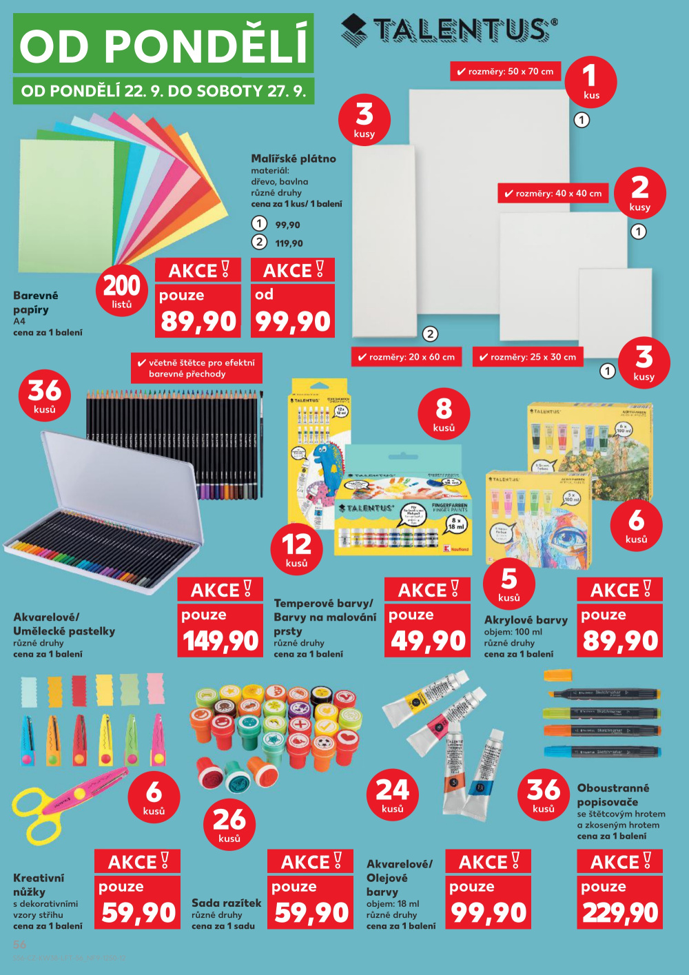 Leták Kaufland leták Kopřivnice - strana 56