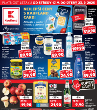 Akční leták Kaufland  Praha 8 - Libeň