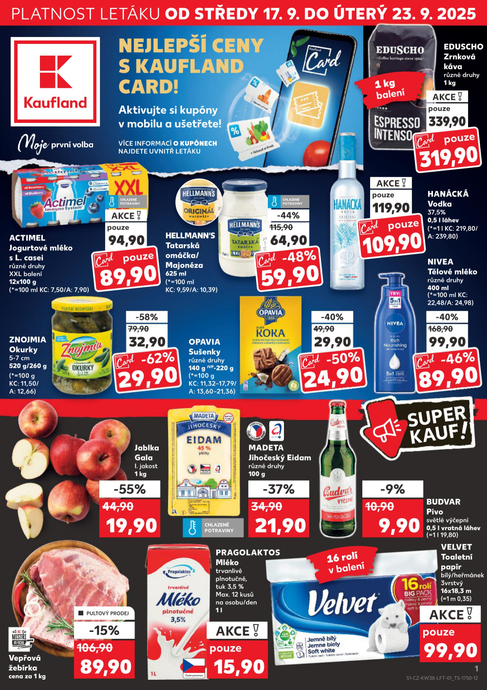 Leták Kaufland leták Klatovy - strana 1