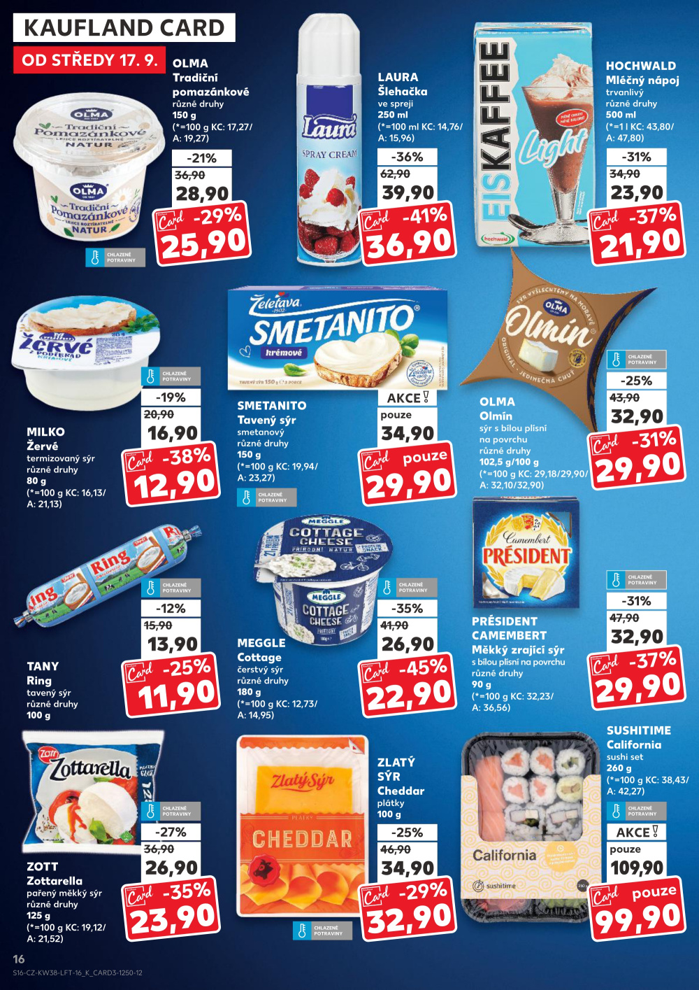 Leták Kaufland leták Valašské Meziříčí - strana 16