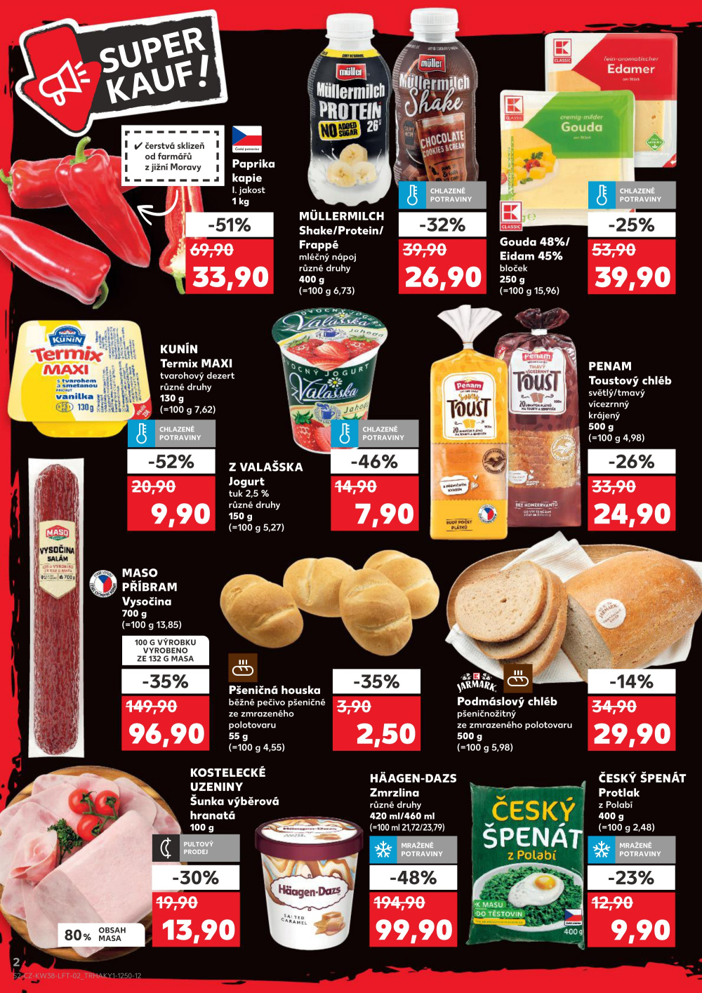 Leták Kaufland leták Valašské Meziříčí - strana 2