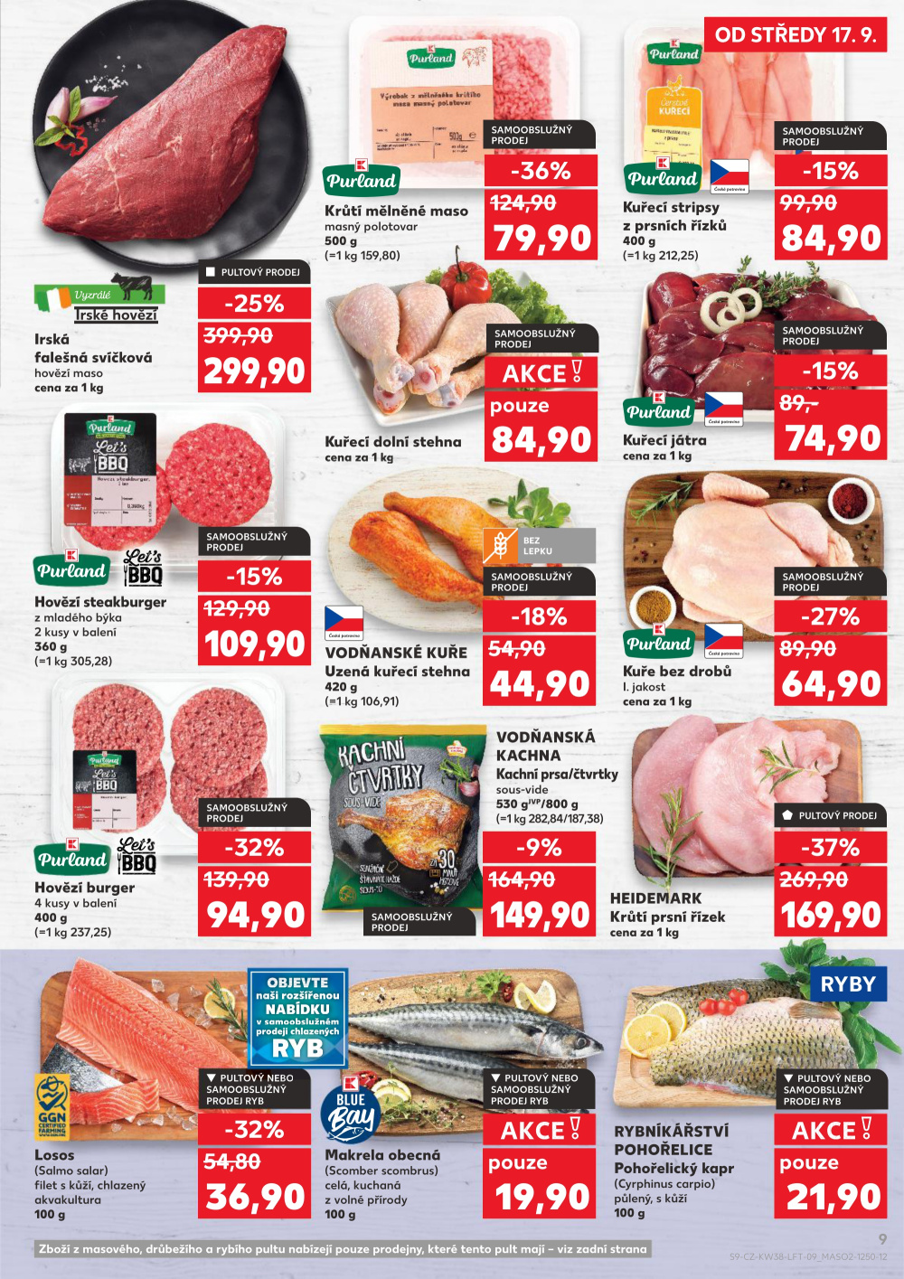 Leták Kaufland leták Valašské Meziříčí - strana 9