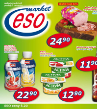 Akční leták ESO MARKET 