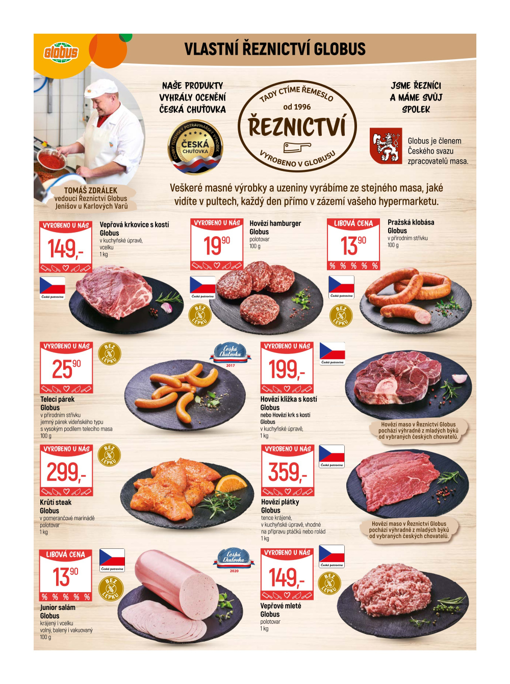 Leták Globus leták Jenišov (Karlovy Vary) - strana 8