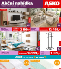 Akční leták ASKO nábytek  - Akční nabídka
