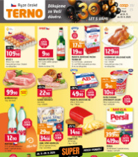 Akční leták Terno  - Zlín, Český Krumlov, Prachatice, Jihlava, Tábor, Strakonice