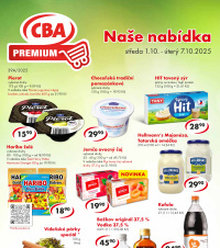 Akční leták CBA Premium 