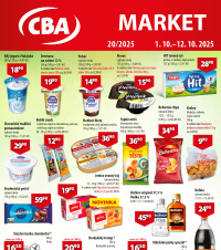 Akční leták CBA Market 