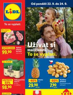 Lidl leták od pondělí - XXL více za méně