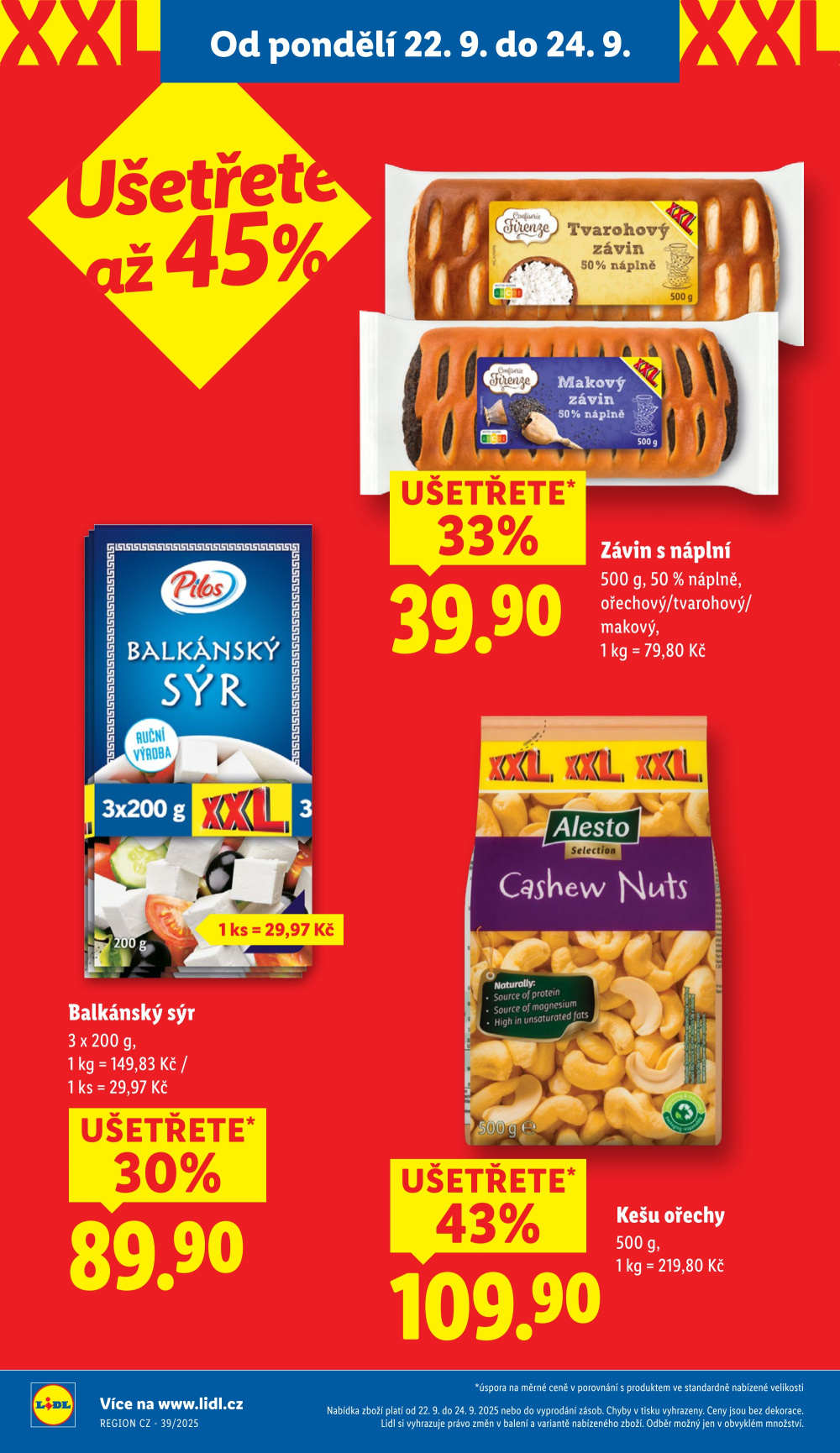 Leták Lidl leták od pondělí - XXL více za méně - strana 6