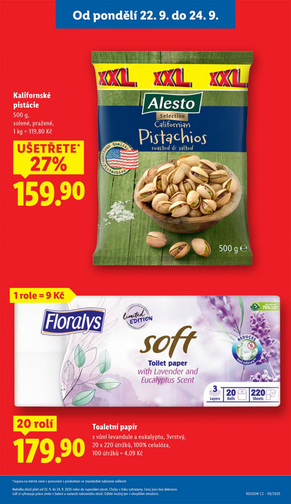 Leták Lidl leták od pondělí - XXL více za méně - strana 9