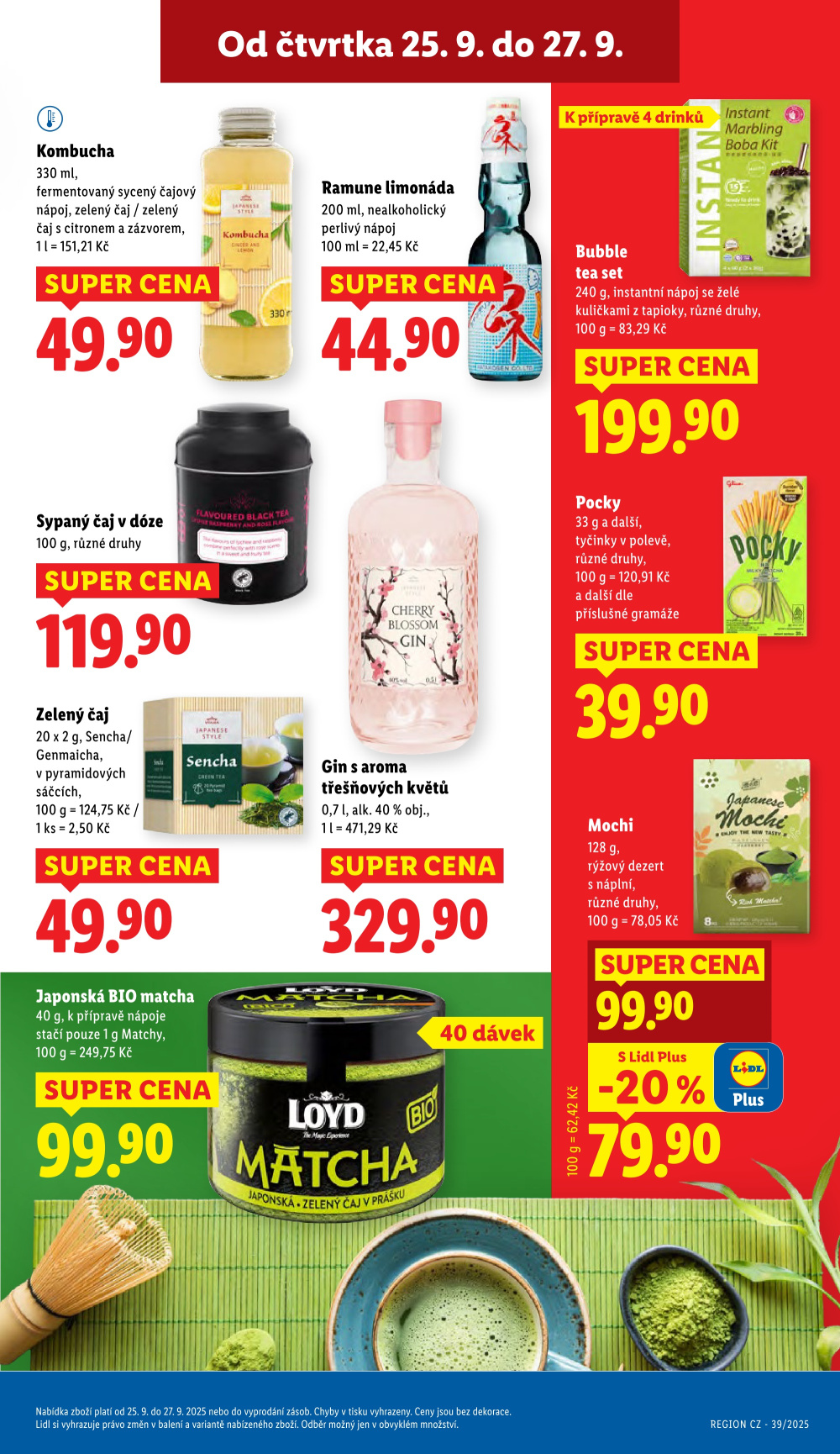 Leták Lidl leták od čtvrtka - Exotická rozmanitost na japonský způsob - strana 19