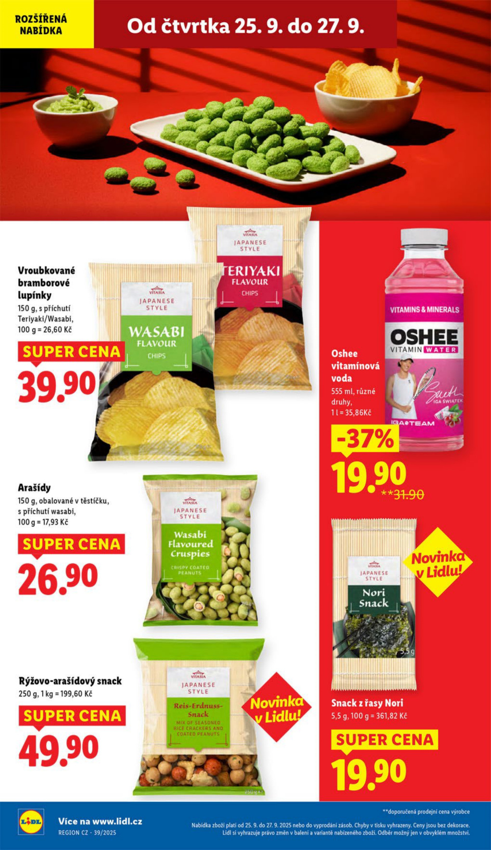 Leták Lidl leták od čtvrtka - Exotická rozmanitost na japonský způsob - strana 24