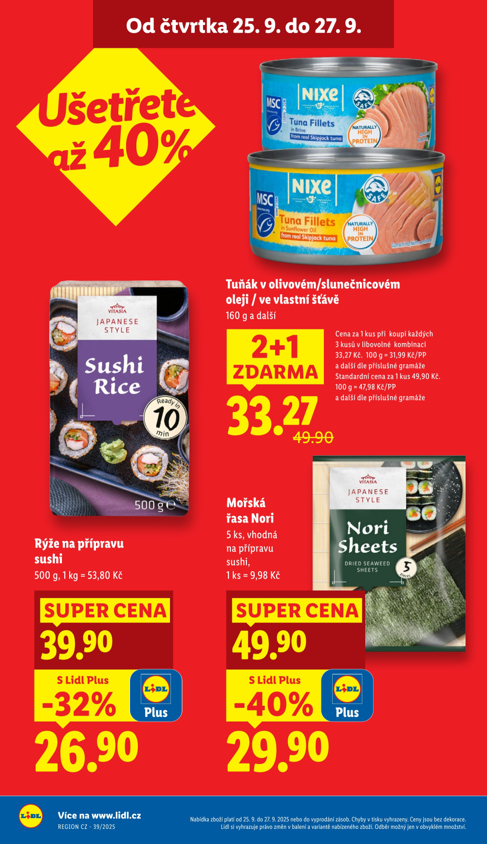 Leták Lidl leták od čtvrtka - Exotická rozmanitost na japonský způsob - strana 6