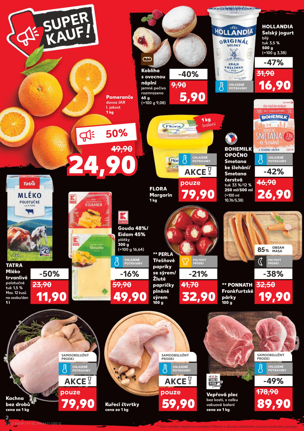 Leták Kaufland leták Humpolec - strana 2