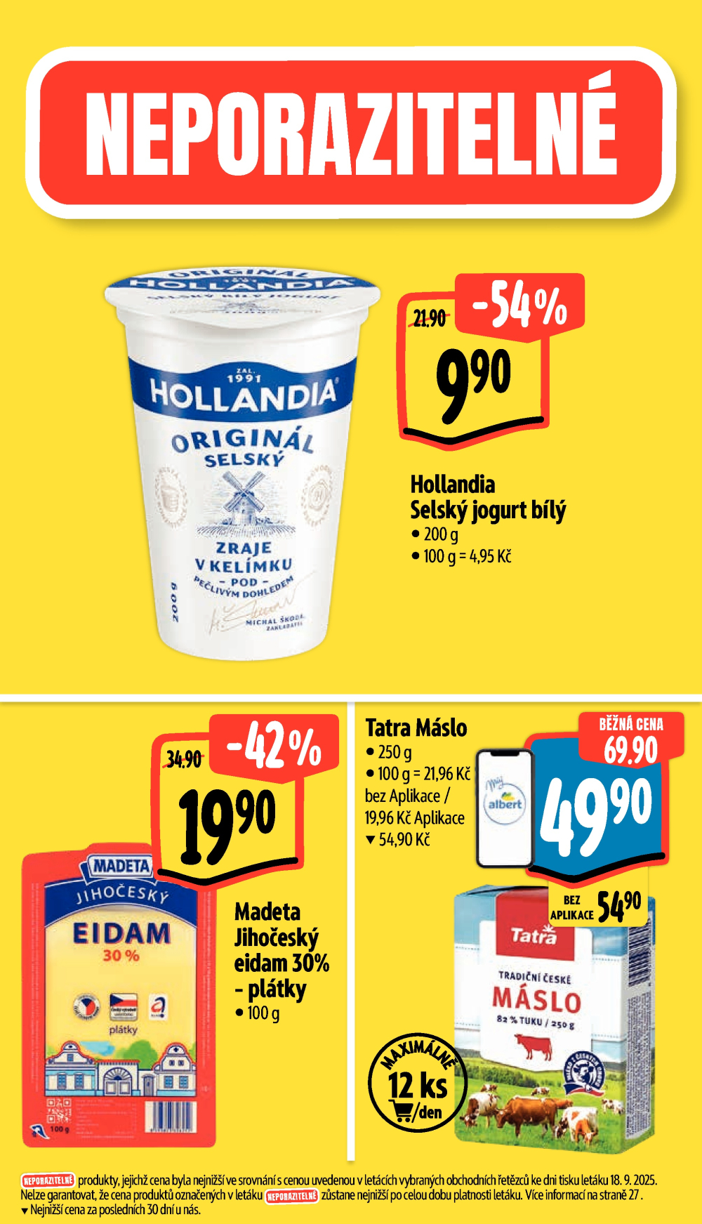 Leták Albert Supermarket leták - strana 3