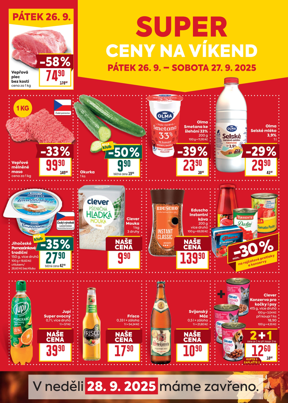 Leták BILLA velký leták - strana 33