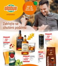Akční leták Globus  - Zahřejte se chutěmi podzimu