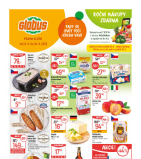 Akční leták Globus  Praha - Zličín