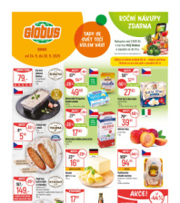 Akční leták Globus  Brno