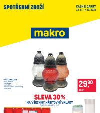 Akční leták Makro  - Spotřební zboží