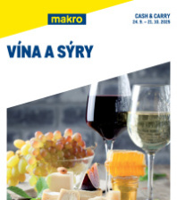 Akční leták Makro  - Vína a sýry