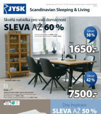 Akční leták Jysk  - Skvělá nabídka pro domácnost