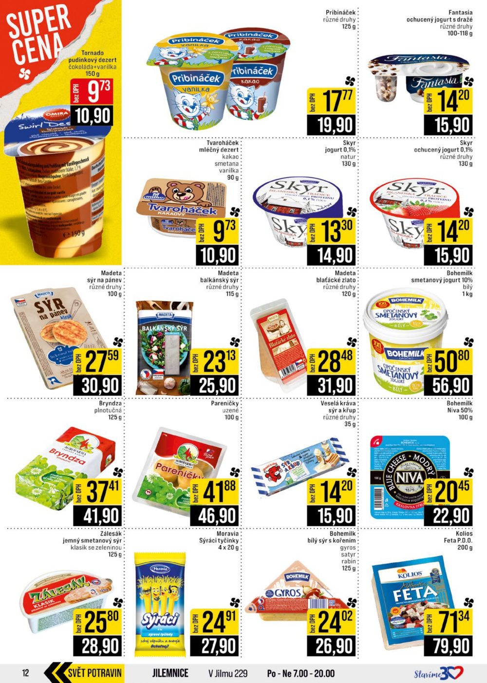 Leták JIP leták CC Cash & Carry - Brno, Ostrava, Praha, Polička, Olomouc, Karlovy Vary, Zlín, Jilemnice, Pardubice - strana 12