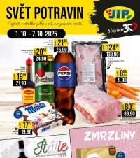 Akční leták JIP  CC Cash & Carry - Brno, Ostrava, Praha, Polička, Olomouc, Karlovy Vary, Zlín, Jilemnice, Pardubice