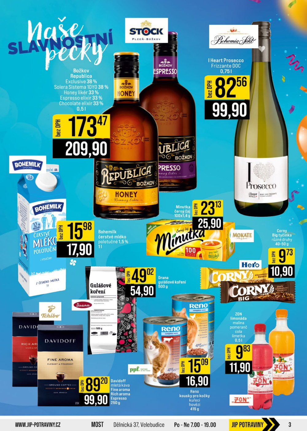 Leták JIP leták CC Cash & Carry - Brno, Ostrava, Praha, Polička, Olomouc, Karlovy Vary, Zlín, Jilemnice, Pardubice - strana 3