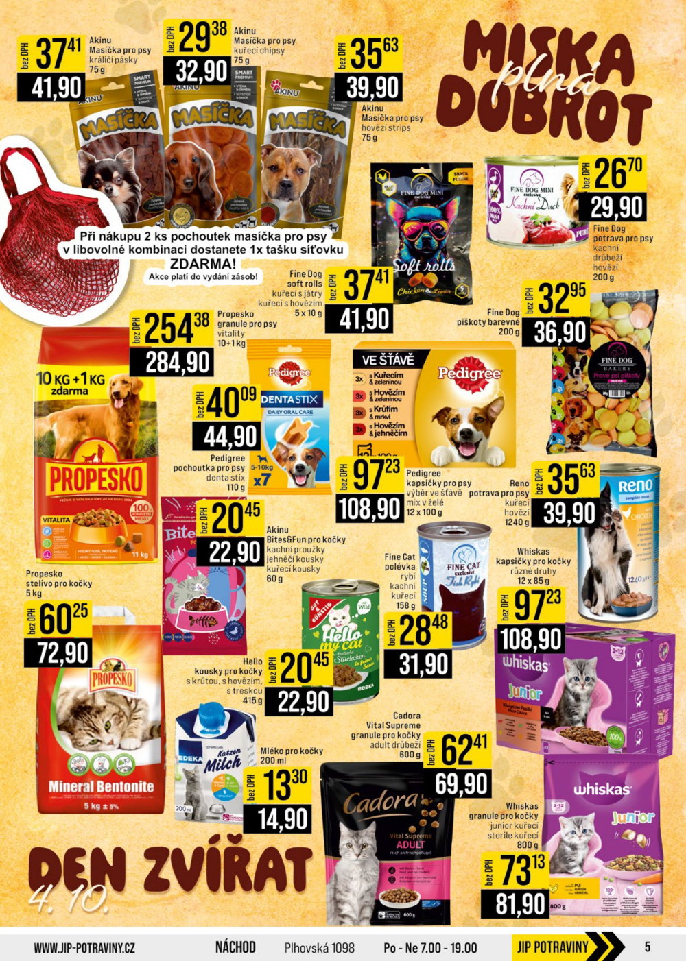 Leták JIP leták CC Cash & Carry - Brno, Ostrava, Praha, Polička, Olomouc, Karlovy Vary, Zlín, Jilemnice, Pardubice - strana 5
