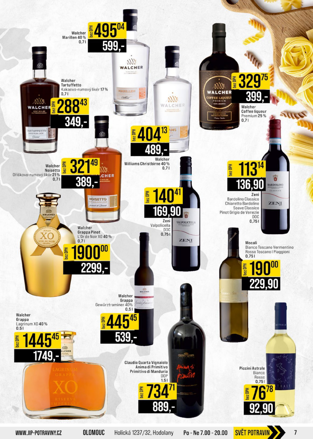Leták JIP leták CC Cash & Carry - Brno, Ostrava, Praha, Polička, Olomouc, Karlovy Vary, Zlín, Jilemnice, Pardubice - strana 7