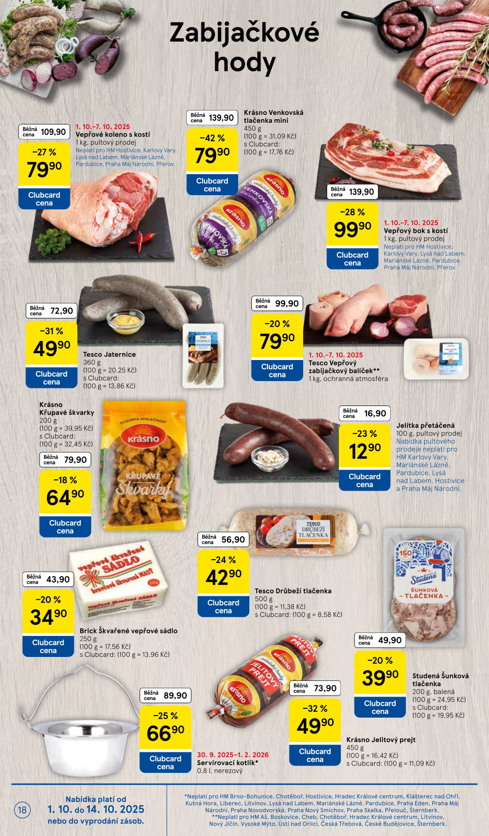 Leták Tesco hypermarket leták - strana 18