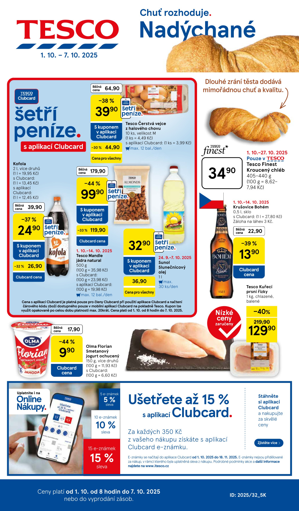 Leták Tesco hypermarket leták - strana 1