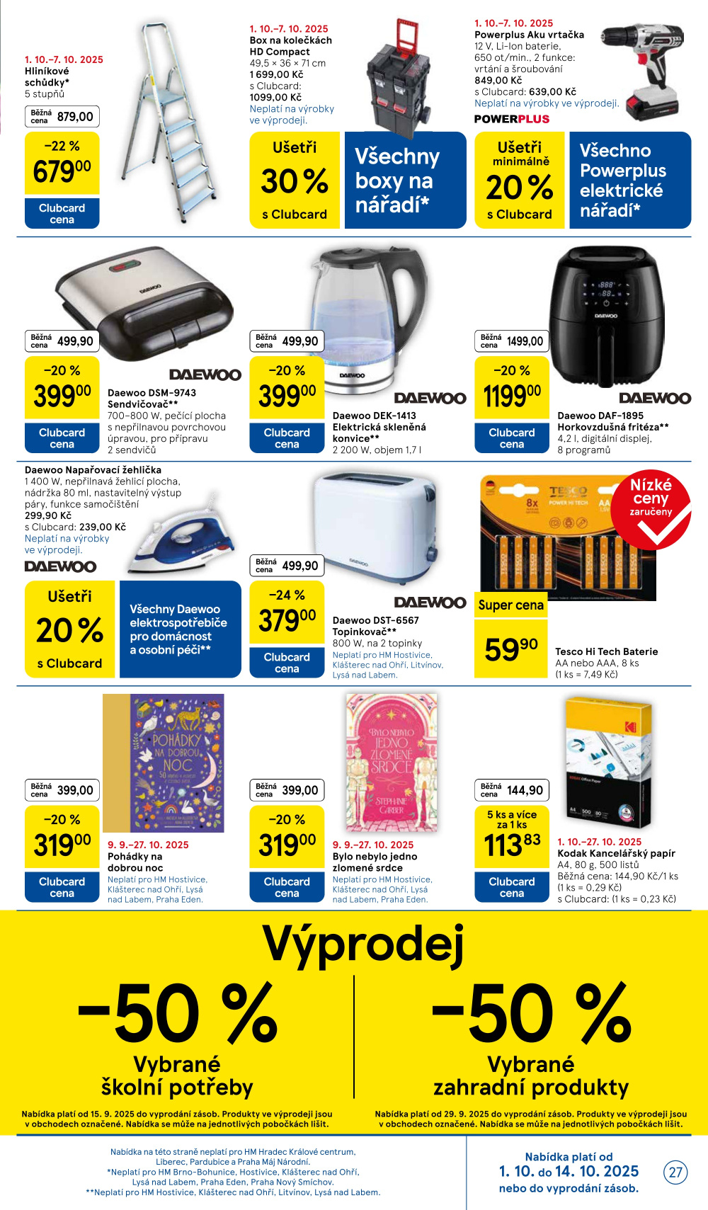 Leták Tesco hypermarket leták - strana 27