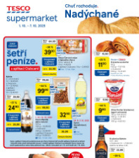 Akční leták Tesco supermarket 