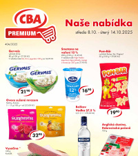 Akční leták CBA Premium 
