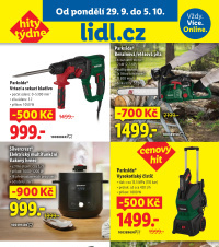 Akční leták Lidl - shop.cz  - hity týdne