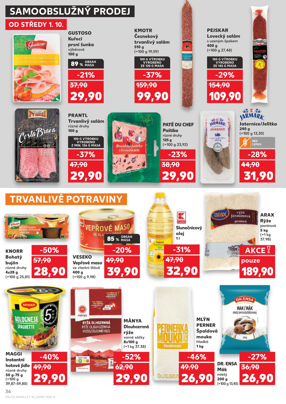 Leták Kaufland leták Bohumín - strana 36
