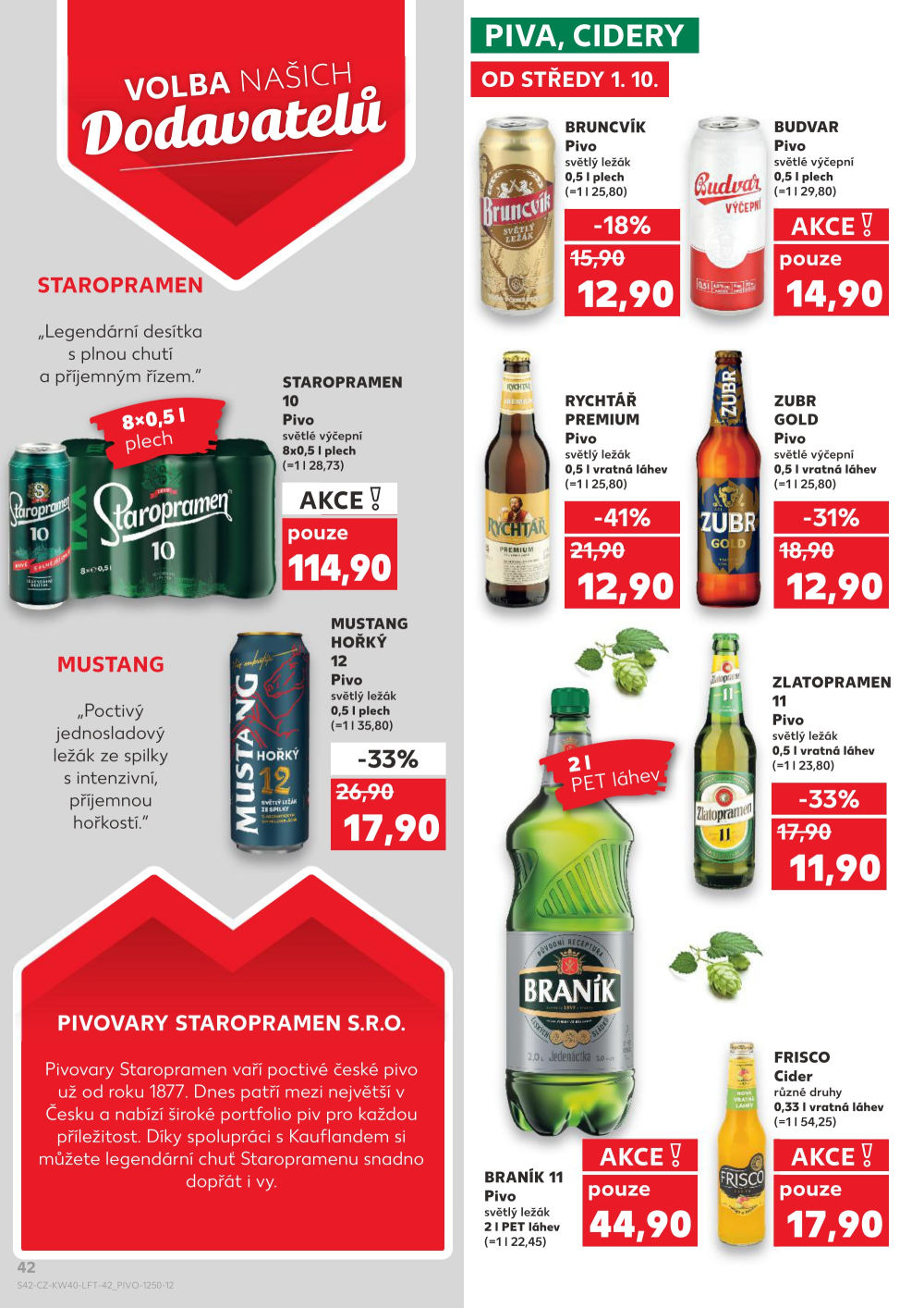 Leták Kaufland leták Kopřivnice - strana 42
