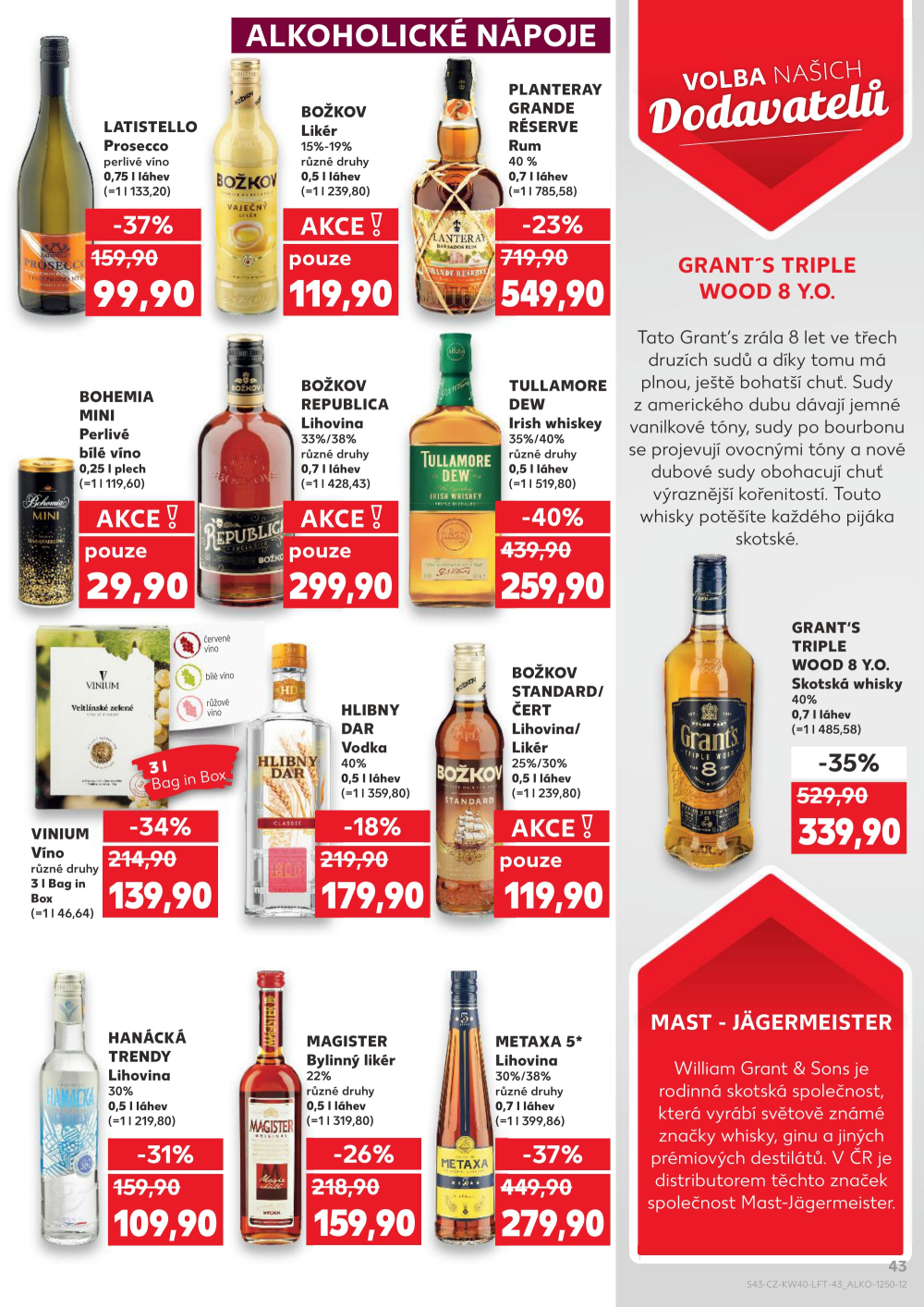 Leták Kaufland leták Kopřivnice - strana 43