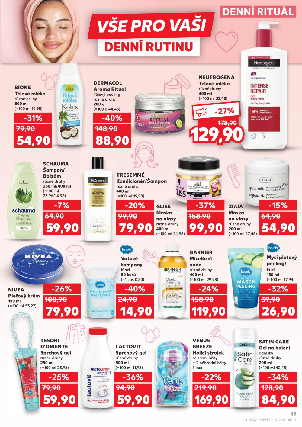 Leták Kaufland leták Kopřivnice - strana 45