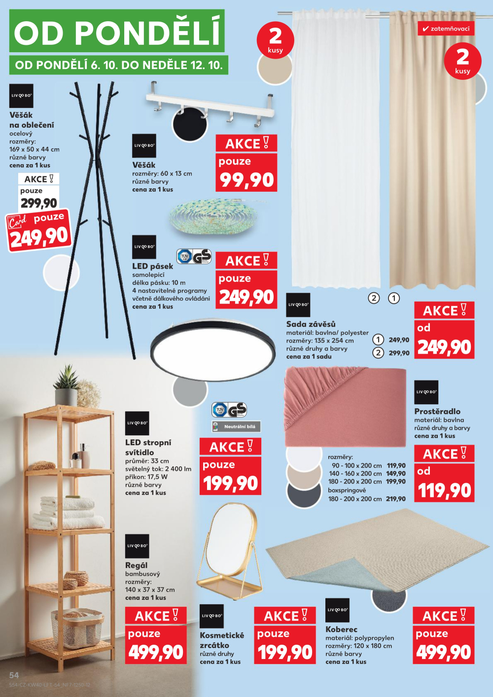 Leták Kaufland leták Kopřivnice - strana 54