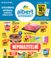 Akční leták Albert Supermarket  - Ostrava, Varenská