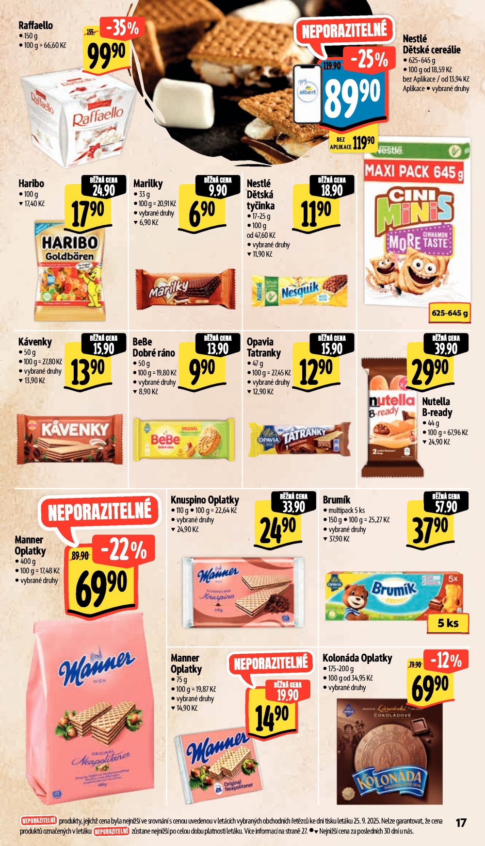 Leták Albert Supermarket leták - strana 25