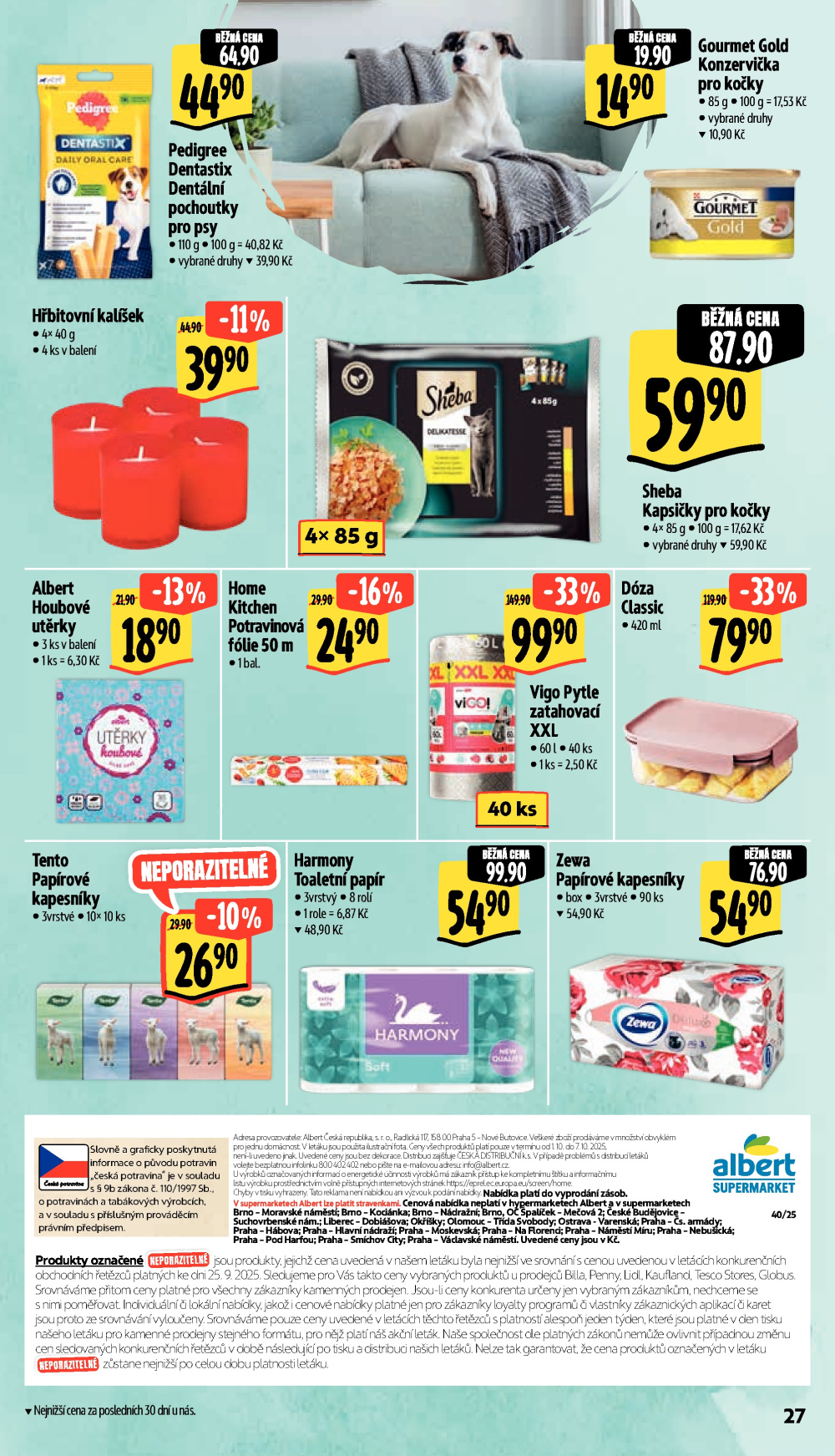 Leták Albert Supermarket leták - strana 35