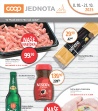 Akční leták Jednota Mikulov 