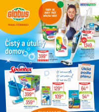 Akční leták Globus  Praha - Štěrboholy - Čistý a útulný domov