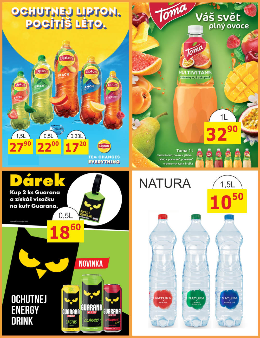Leták BENE NÁPOJE leták - strana 13