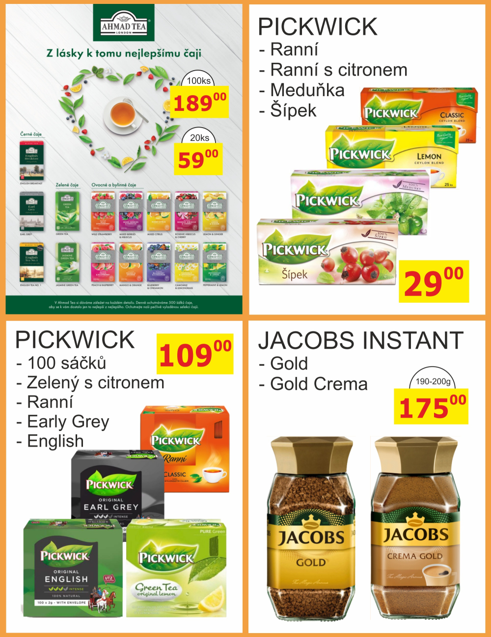 Leták BENE NÁPOJE leták - strana 14